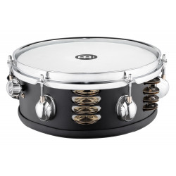 Meinl MPJS - Caisse claire compacte 10" avec cymbalettes - Noir mat