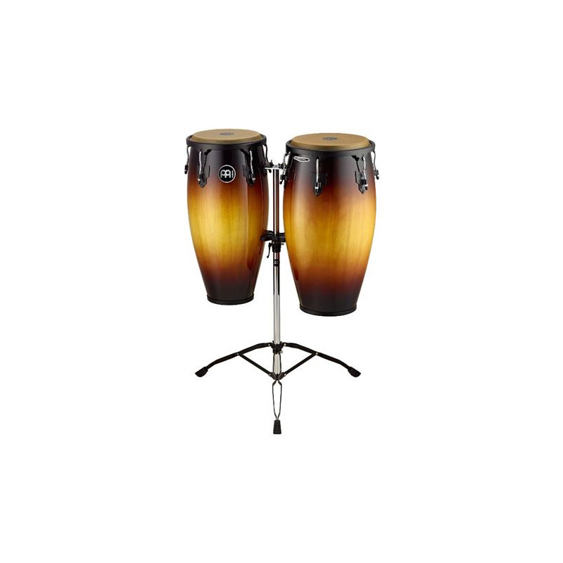 Meinl MHC812VSB - Paire de congas 11"/ 12" Vintage Sunburst + Support