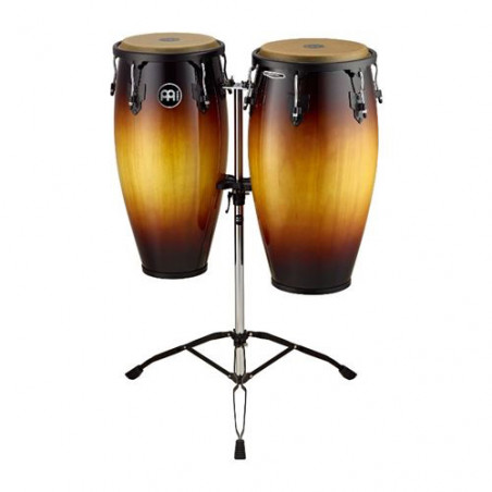 Meinl MHC812VSB - Paire de congas 11"/ 12" Vintage Sunburst + Support