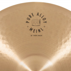 Meinl PA16TC - Thin Crash 16" Pure Alloy - Traditional martelé