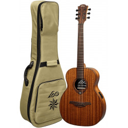 Lâg ESCAPADE-L-KAE - Guitare électro-acoustique gaucher - Naturel satiné (+ soft case)