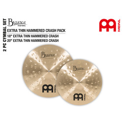 Meinl BMAT1 - Pack 2 cymbales Crash Byzance Traditional 18''/20''