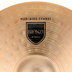 Meinl MA-BZ-18M - Paire cymbales Marching Student 18''