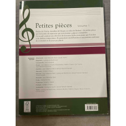 Petites Pièces Pour Piano - volume 1