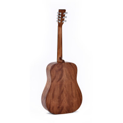 Sigma DM7E - Guitare électro-acoustique 7 cordes - Naturel satiné