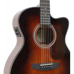 Sigma 000MC-1E-SB - Guitare électro-acoustique - Sunburst brillant