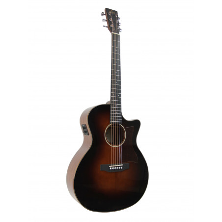 Sigma GMC-1E-SB - Guitare électro-acoustique - Sunburst brillant