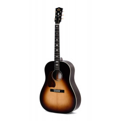 Sigma SJM-SG45L - Guitare électro-acoustique gaucher - Sunburst brillant (+ soft case)