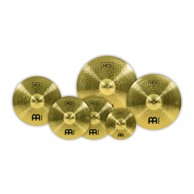 Meinl HCS-CS2 - Pack de cymbales étendu HCS - Traditional