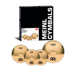 Meinl CC-CS1 - Pack de cymbales complet classics custom - Brillant