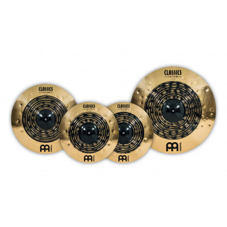 Meinl CCDU-CS1 - Pack de cymbales complet classics custom