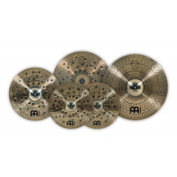 Meinl PAC-CS2 - Pack de cymbales complet pure alloy - Smoked bronze brillant