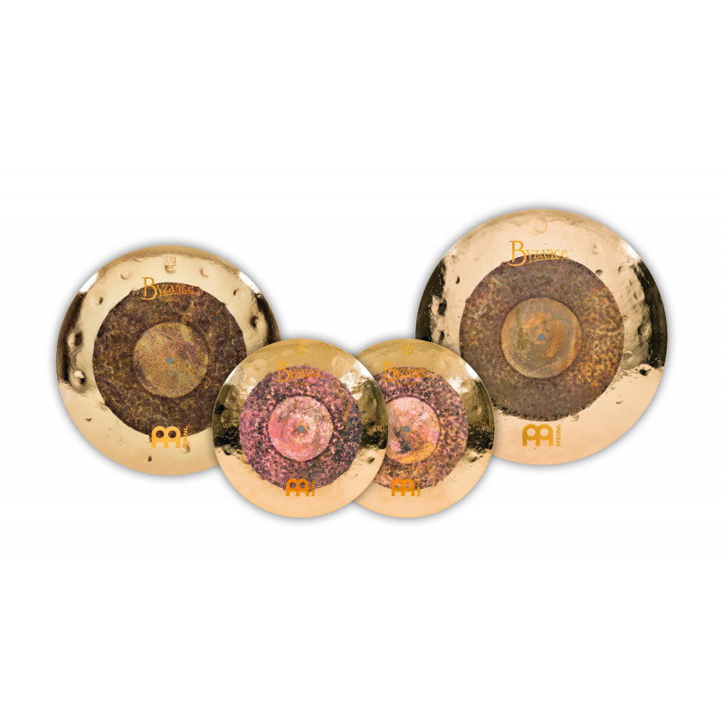 Meinl BDU-CS1 - Pack de cymbales complet Byzance Dual - Brilliant raw traditional