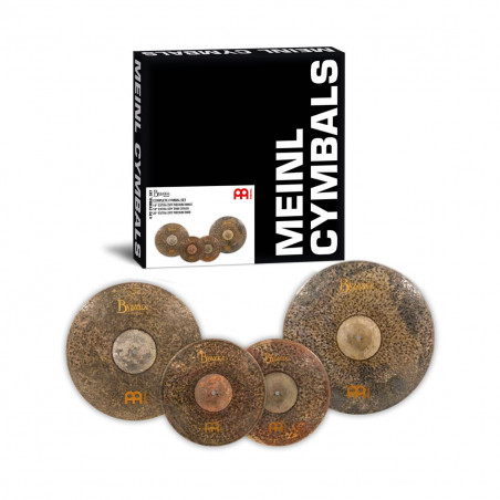 Meinl BED-CS1 - Pack de cymbales complet Byzance extra dry - Raw