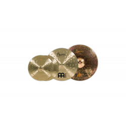 Meinl A-CS6 - Pack de cymbales Mike Johnston - Traditional raw