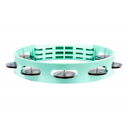 Meinl HTT8SF - Tambourin en ABS 8" cymbalettes acier - Surf green