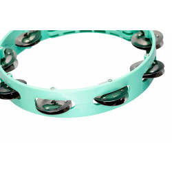 Meinl HTT8SF - Tambourin en ABS 8" cymbalettes acier - Surf green