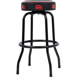 Meinl MBS30B - Tabouret de bar 30" - Noir et rouge