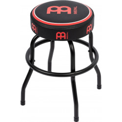 Meinl MBS24B - Tabouret de bar bas 24" - Noir et rouge