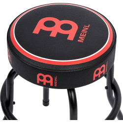 Meinl MBS24B - Tabouret de bar bas 24" - Noir et rouge