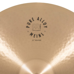 Meinl PA22TR - Thin Ride 22" Pure Alloy - Traditional martelé