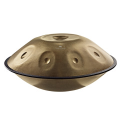 Sonic Energy HPSTL92 - Handpan en Do mineur, 9 notes, or vintage