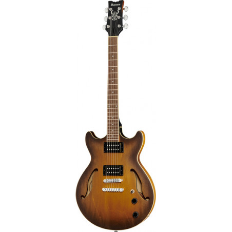 Ibanez AM53-TF - Guitare électrique hollow body - Tobacco Flat