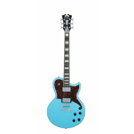 D'Angelico - Guitare Solid-body Premier Brandon Niederauer Signature - Sonic Blue (+ housse)