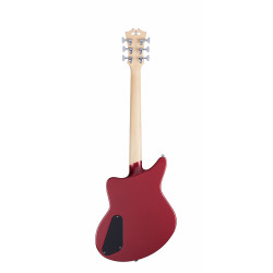 D'Angelico - Guitare Semi Solid-body Premier Bedford SH - Oxblood (+ housse)