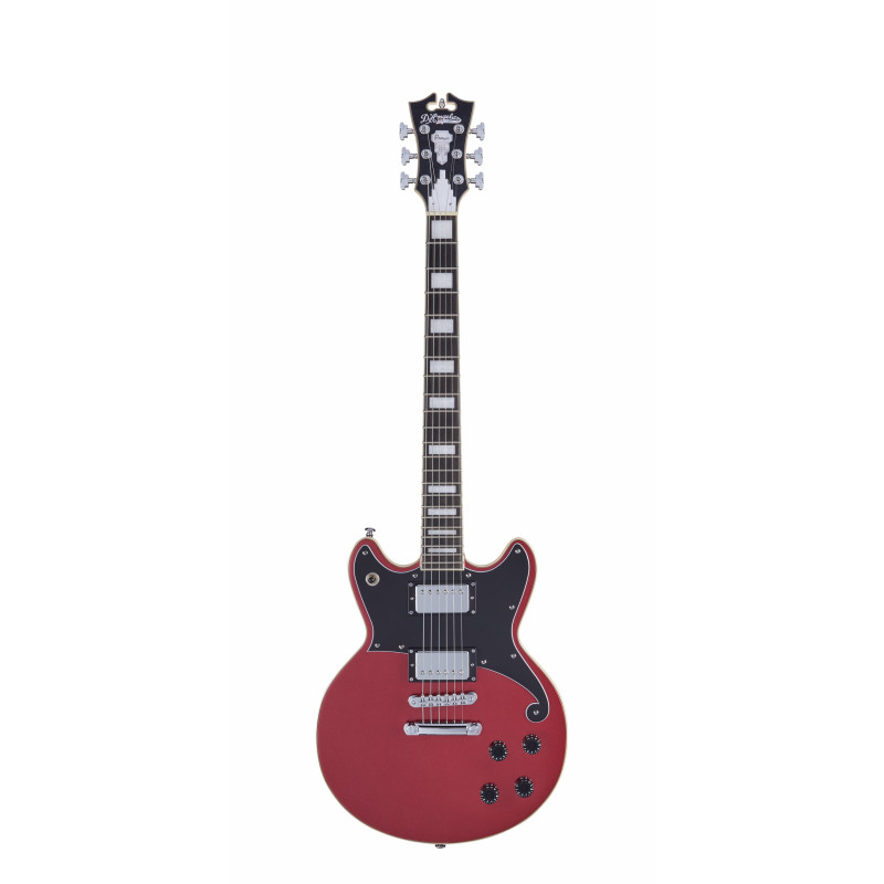 D'Angelico - Guitare Solid-body Premier Brighton - Oxblood