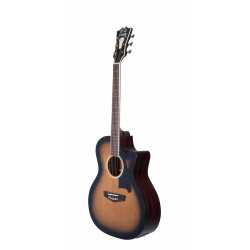 D'Angelico - Guitare acoustique Premier Gramercy - Aged Burst