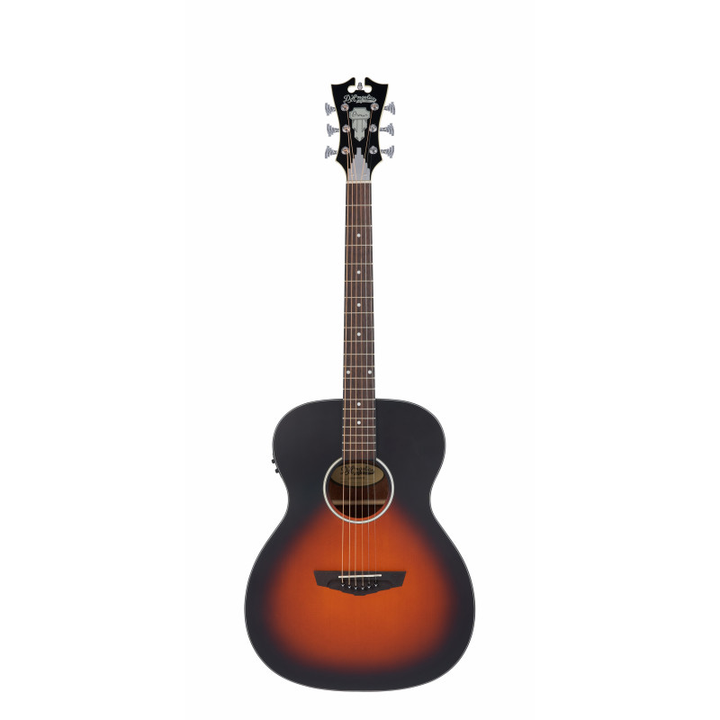 D'Angelico - Guitare électro-acoustique Premier Tammany LS Satin - Vintage Sunburst