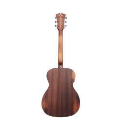 D'Angelico - Guitare électro-acoustique Premier Tammany LS - Aged Mahogany