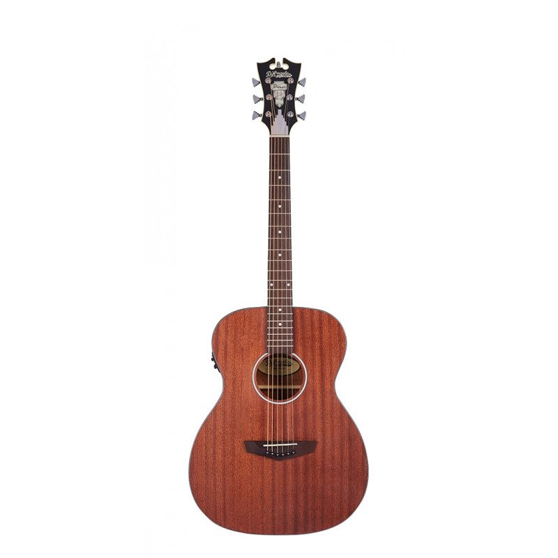 D'Angelico - Guitare électro-acoustique Premier Tammany LS - Mahogany Satin