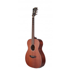 D'Angelico - Guitare électro-acoustique Premier Tammany LS - Mahogany Satin