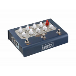 Laney BCC-LOUDP-LTQ - Ampli guitare électrique format pédale Tom Quayle 60W - Bleu