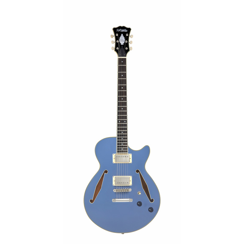 D'Angelico - Guitare Semi-Hollow body Excel SS Tour - Slate Blue