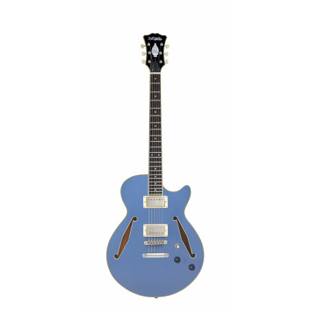 D'Angelico - Guitare Semi-Hollow body Excel SS Tour - Slate Blue