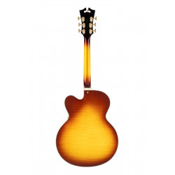 D'Angelico - Guitare Semi-Hollow body Excel EXL-1 - Dark Iced Tea Burst