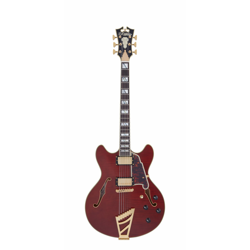 D'Angelico - Guitare Semi-Hollow body Excel DC - Viola