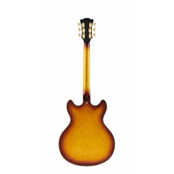 D'Angelico - Guitare Semi-Hollow body Excel DC XT - Iced Tea Burst