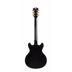 D'Angelico - Guitare Semi-Hollow body Excel Mini DC - Black