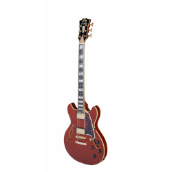 D'Angelico - Guitare Semi-Hollow body Excel Mini DC - Viola