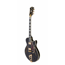 D'Angelico - Guitare Semi-Hollow body Excel SS - Solid Black