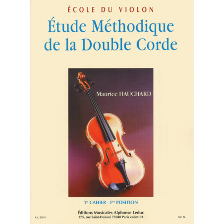 Étude Méthodique de la Double Corde 1 - Maurice Hauchard