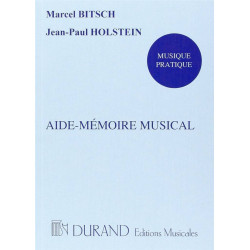 Aide - Mémoire Musical - Marcel Bitsch