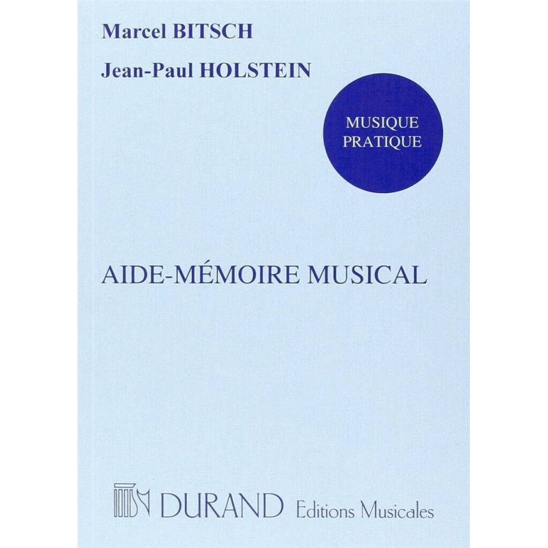 Aide - Mémoire Musical - Marcel Bitsch