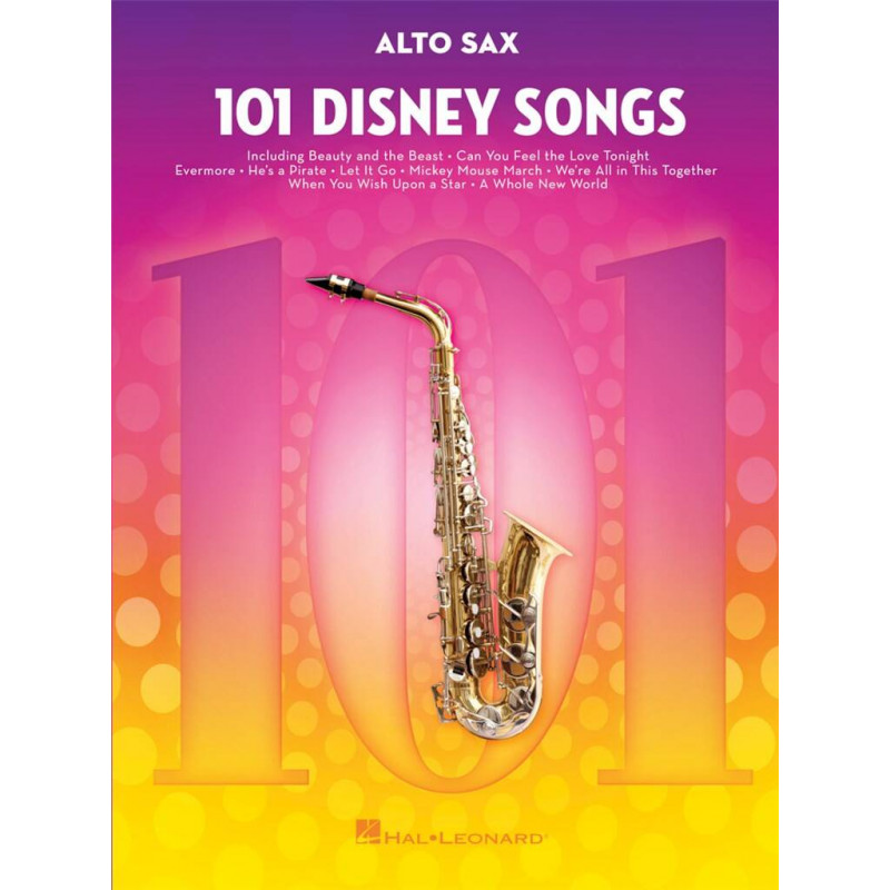 101 Disney Songs - Alto Saxophone