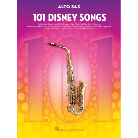 101 Disney Songs - Alto Saxophone