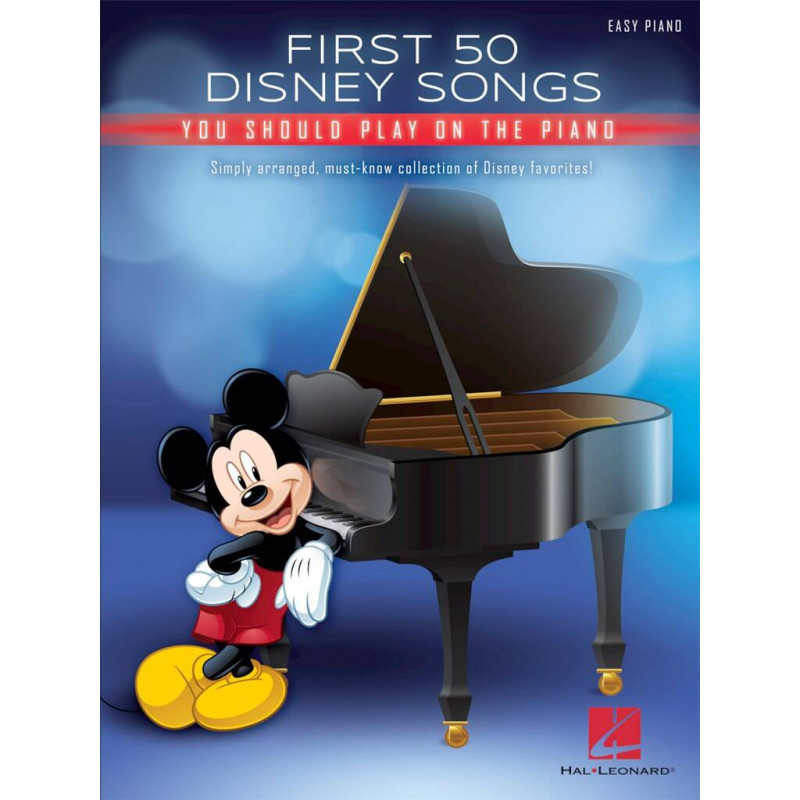 First 50 Disney Songs - Easy Piano